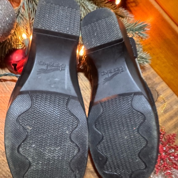 Dansko Black Leather Mules - Picture 6 of 13